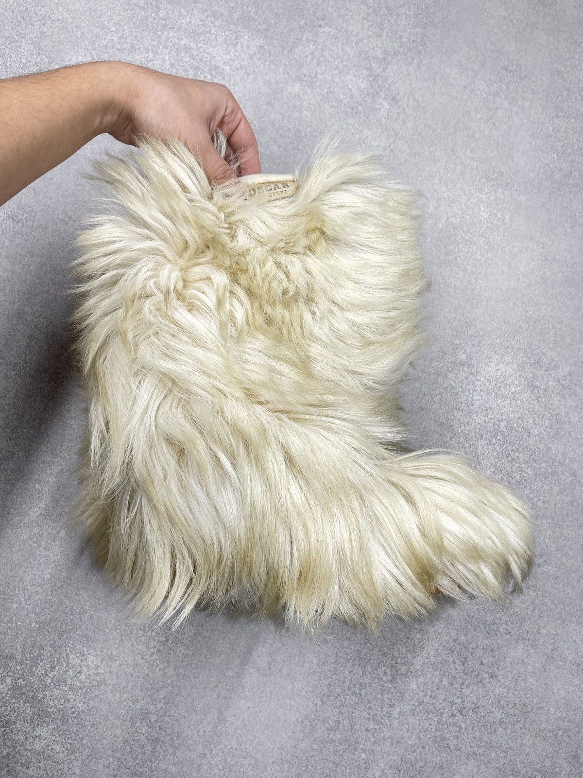 Vintage Vintage Oscar Sport Full Fur Boots Moon Boot Yeti Roxy Size US 9.5 / IT 39.5 - 4 Thumbnail