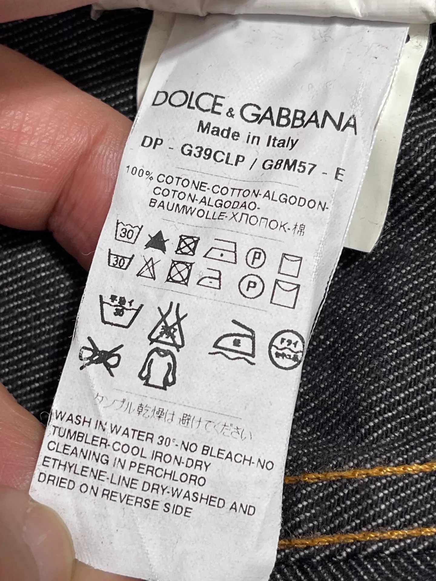 Dolce & Gabbana Dolce&Gabbana Jeans 46 Size US 30 / EU 46 - 8 Thumbnail