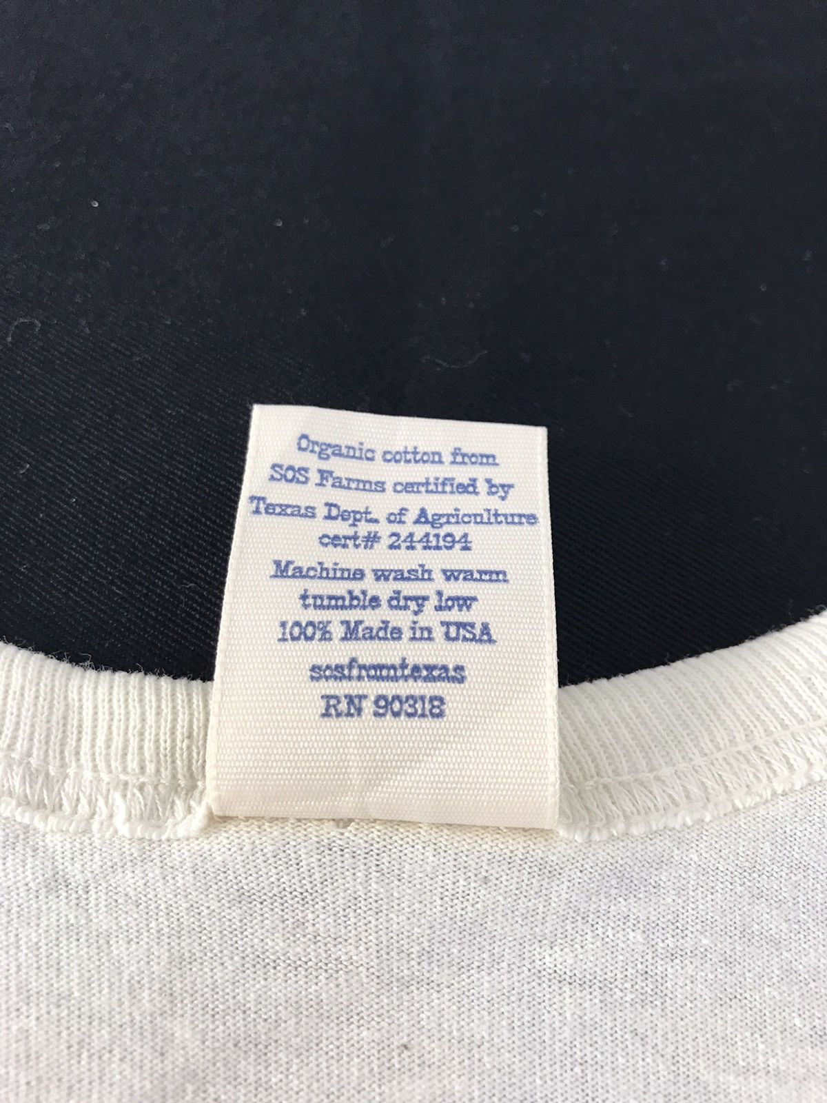 Vintage Sos Texas Usa Abraham Lincoln Us President Quote’s Tee Size US M / EU 48-50 / 2 - 7 Thumbnail