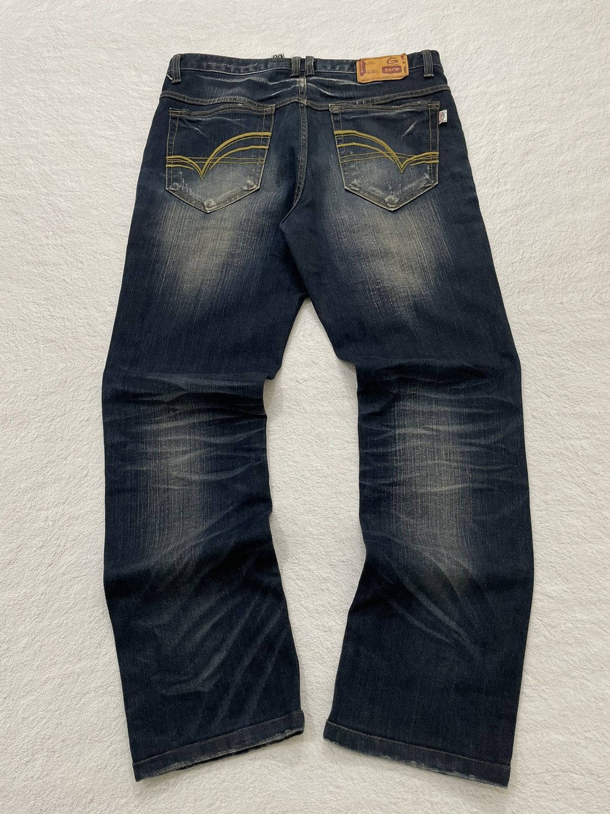 Hysteric Glamour × If Six Was Nine × Le Grande Bleu (L.G.B.) 2000s Zero G japan indigo Wash denim y2k style Size US 32 / EU 48 - 5 Thumbnail
