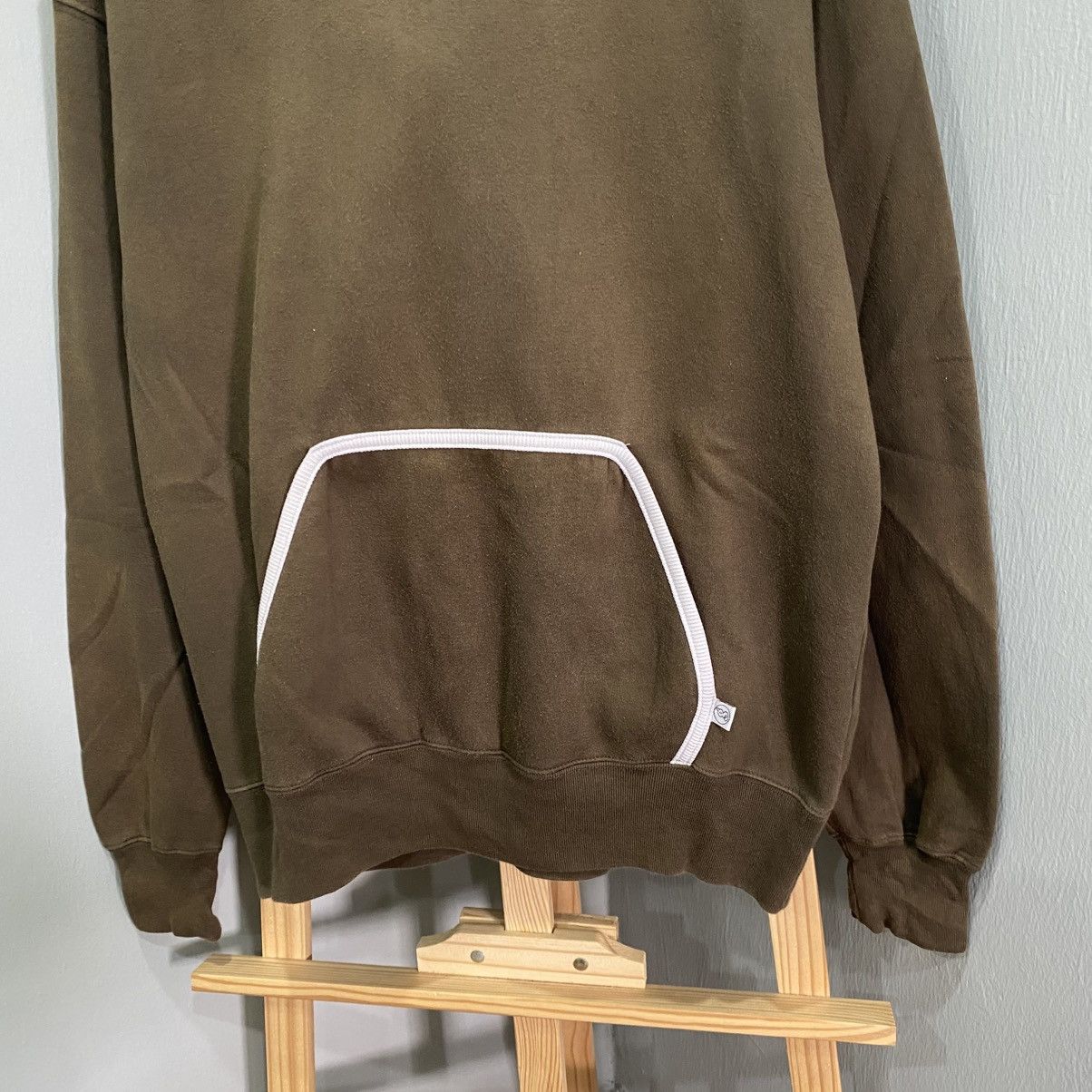 Good Enough GOODENOUGH 2002 Archive Logo Piping Hoodie Brown GDEH Size US M / EU 48-50 / 2 - 4 Thumbnail