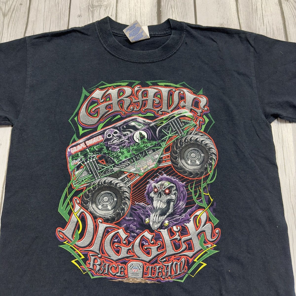 Gildan × Vintage Vintage Grave Digger tee Size US XS / EU 42 / 0 - 3 Thumbnail