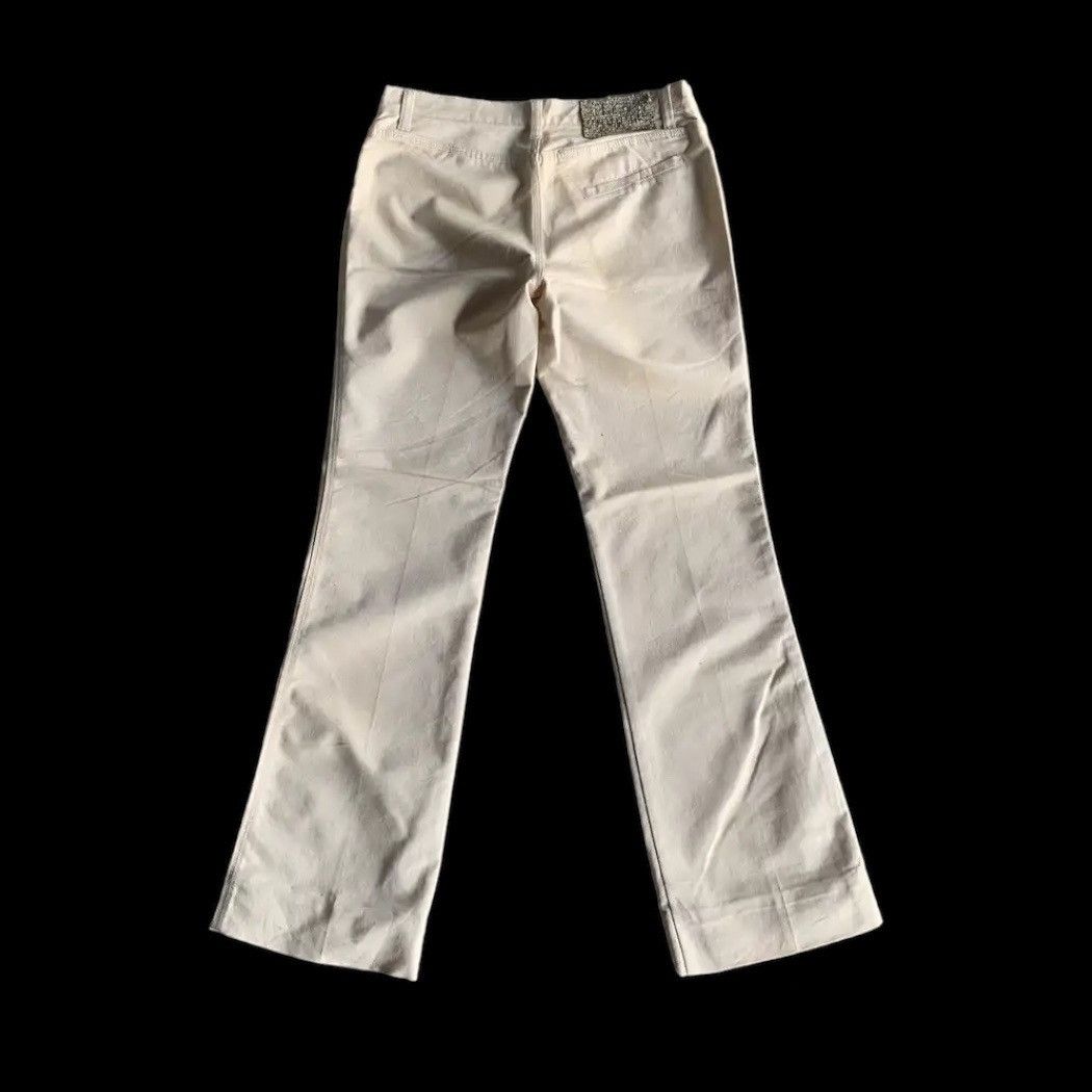Les Copains × Vintage 💥CYBER WEEK💥 LES COPAIN Designer Flare Pants Made In Italy Size 29" - 2 Thumbnail