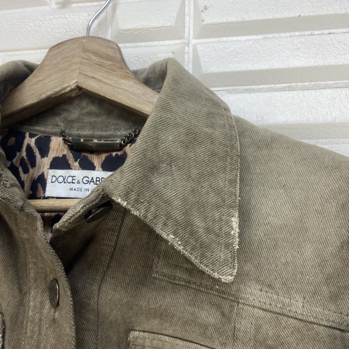 Dolce & Gabbana Made in Itali Dolce & Gabbana Denim Jacket Size XS / US 0-2 / IT 36-38 - 9 Thumbnail
