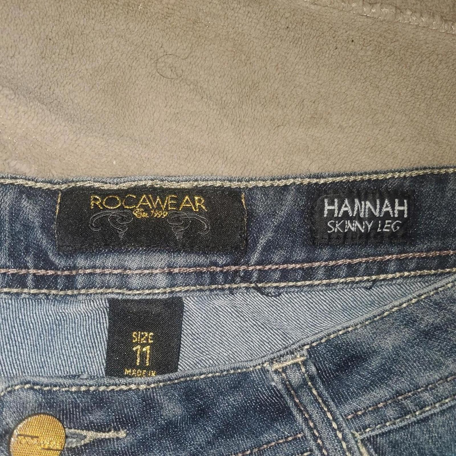 Rocawear Rocawear Women's Blue and Navy Jeans Size 34" / US 12 / IT 48 - 5 Thumbnail