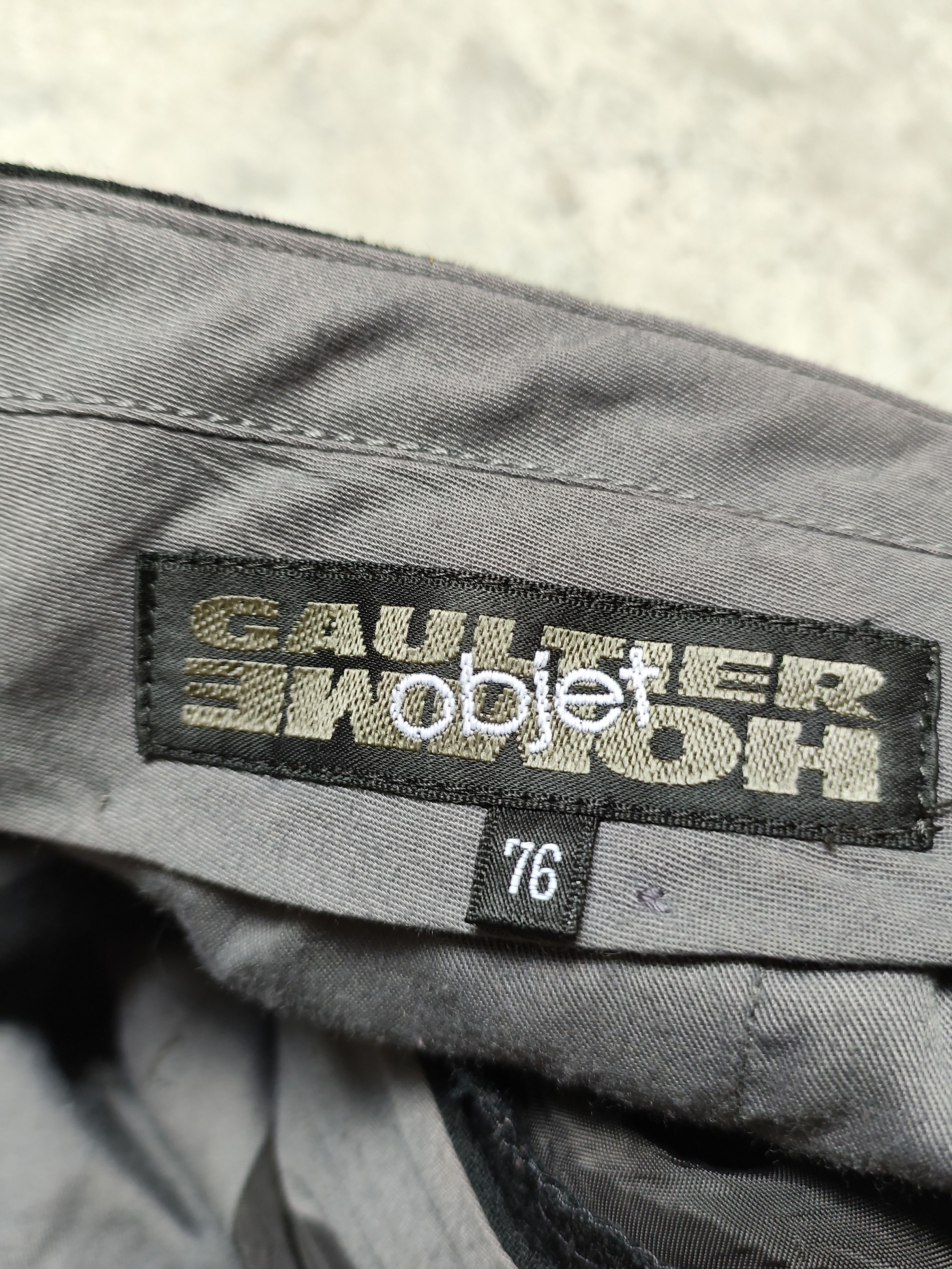 object gaultier homme pant
