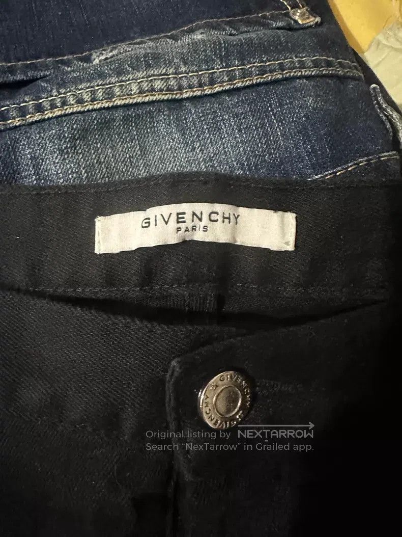 Givenchy Givenchy SizeM Destroyed black denim jeans for men Size US 29 - 2 Thumbnail