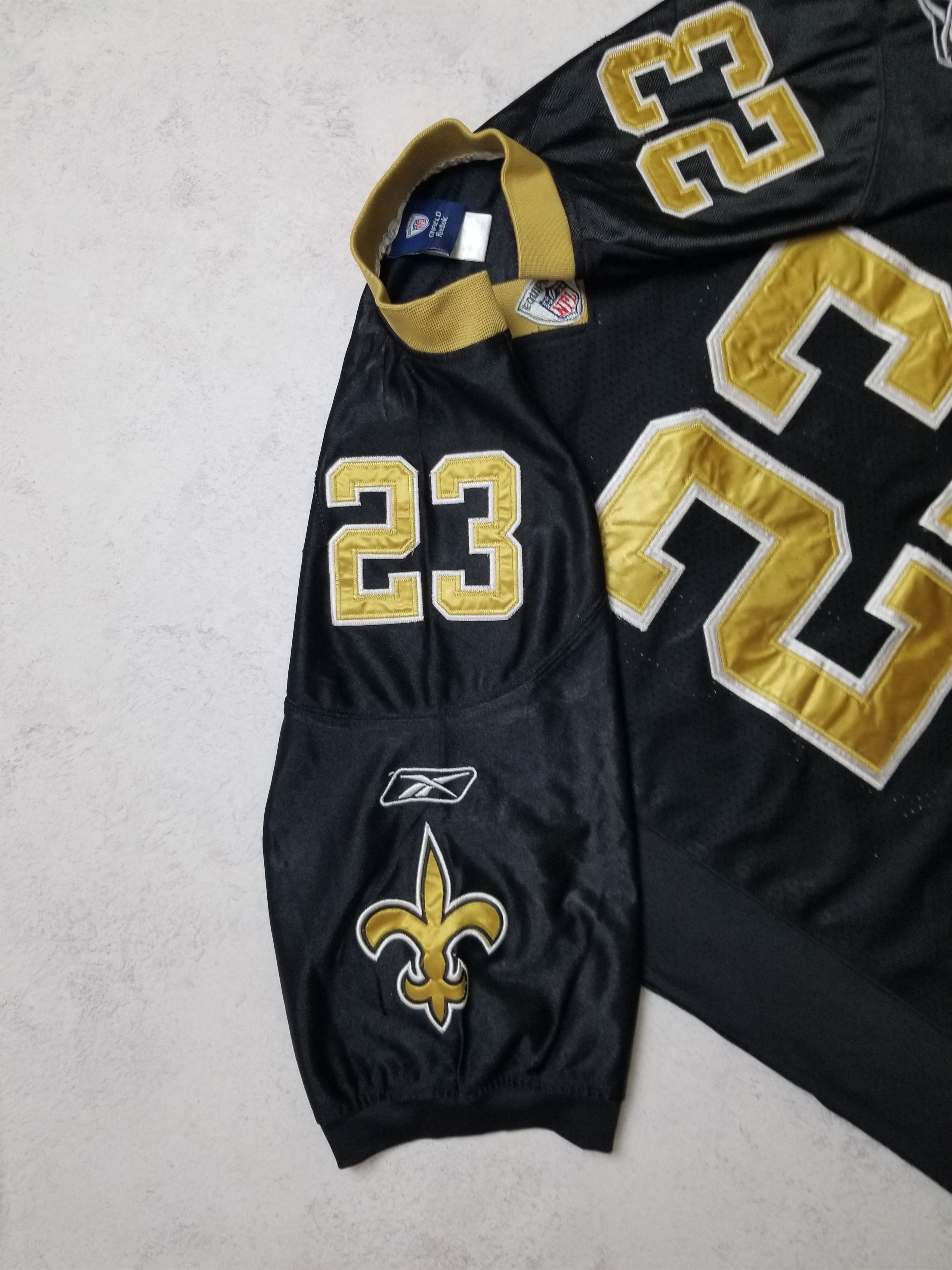 Reebok Reebok New Orleans Saints # 23 Thomas NFL Sewn NFL Jersey Size US L / EU 52-54 / 3 - 4 Thumbnail