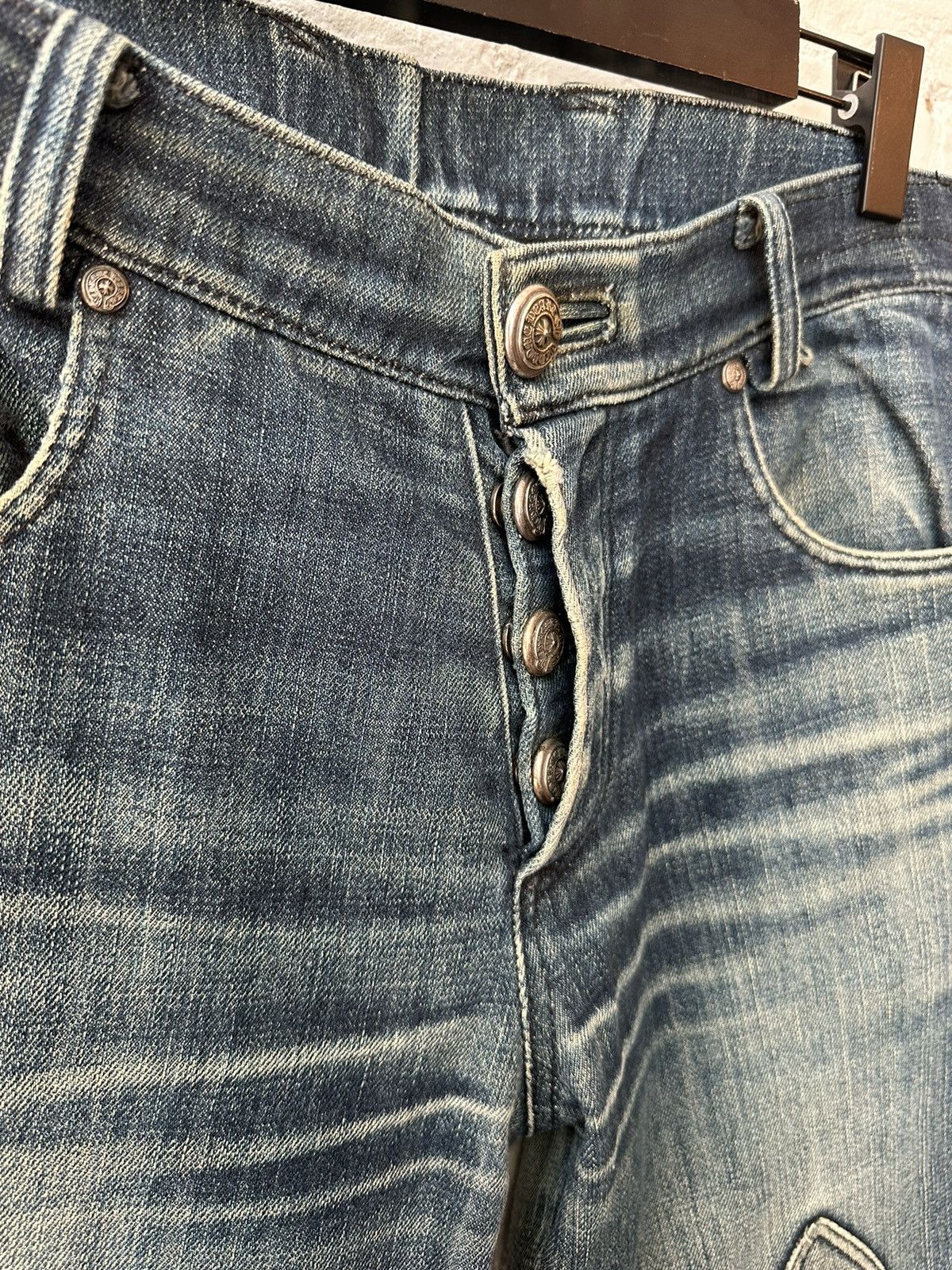 Chrome Hearts CHROME HEARTS VINTAGE THRASHED FLUR Size US 32 / EU 48 - 3 Thumbnail