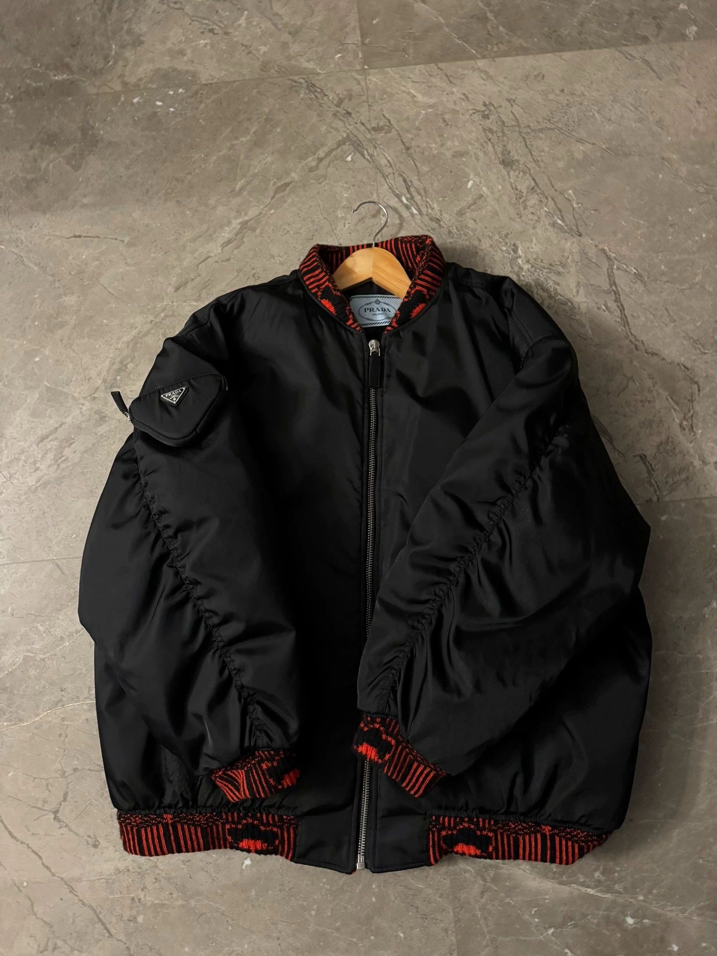 Prada Prada Raf Simons Down Bomber S 9/10 Non-cut Size US S / EU 44-46 / 1 - 1 Thumbnail