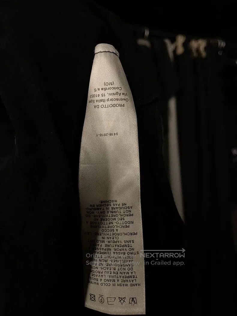 Rick Owens Rick Owens Black Asymmetrical Long-Sleeve Undergarment Size US XS / EU 42 / 0 - 4 Thumbnail