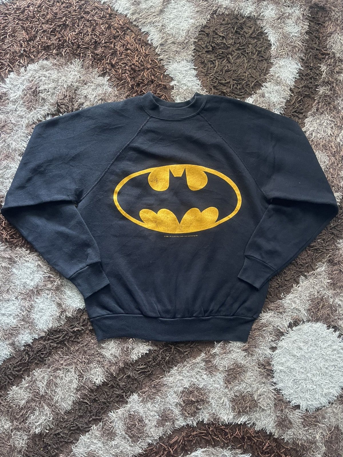 DC Comics × Vintage VINTAGE BATMAN BIG LOGO DC COMICS TEE VERY RARE Size US L / EU 52-54 / 3 - 1 Thumbnail