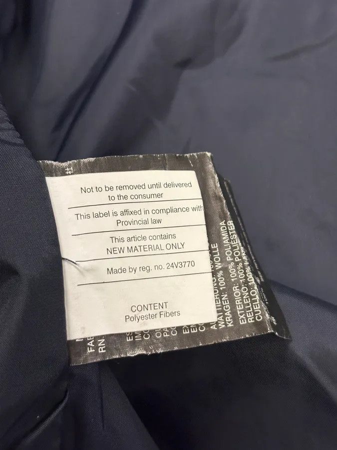 Prada 2000s Prada Linea Rossa Navy Nylon Logo Windbreaker Jacket Size US M / EU 48-50 / 2 - 10 Thumbnail