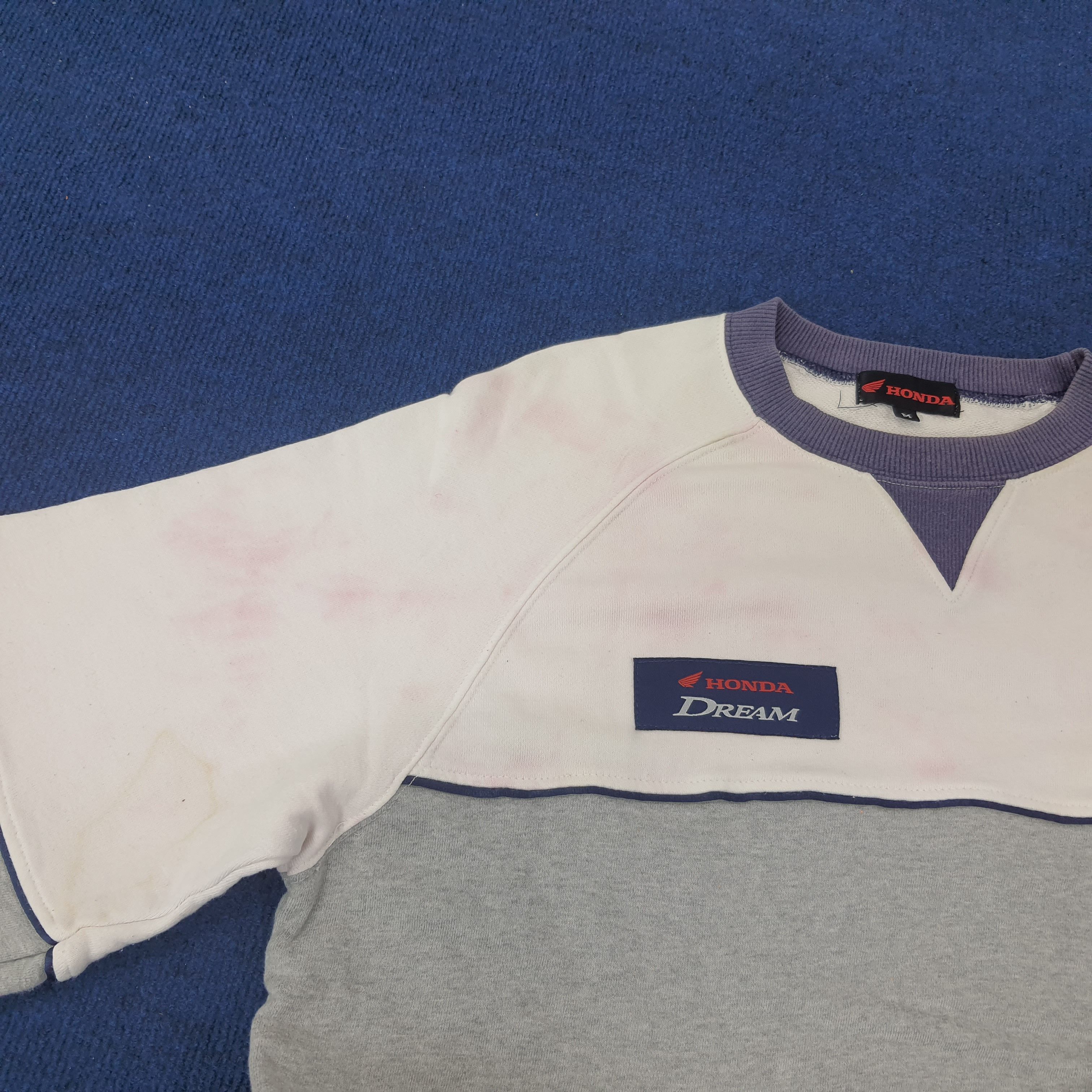 Japanese Brand × Vintage Vintage Honda Japan Racing Motorsports Sweatshirt C220N16 Size US M / EU 48-50 / 2 - 13 Thumbnail