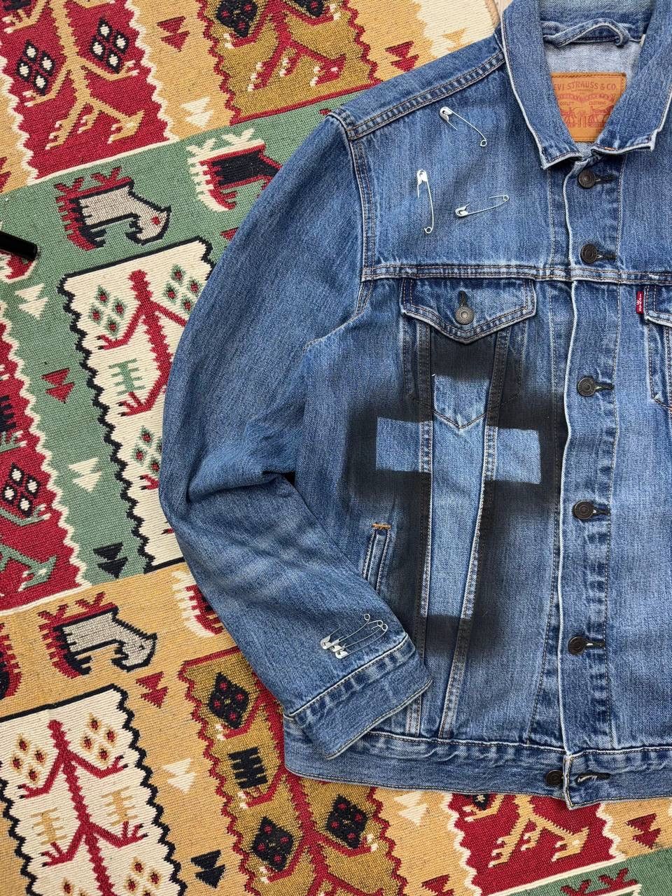 Levi's × Vintage Vintage Levi’s Custom Denim Jacket Size US L / EU 52-54 / 3 - 4 Thumbnail