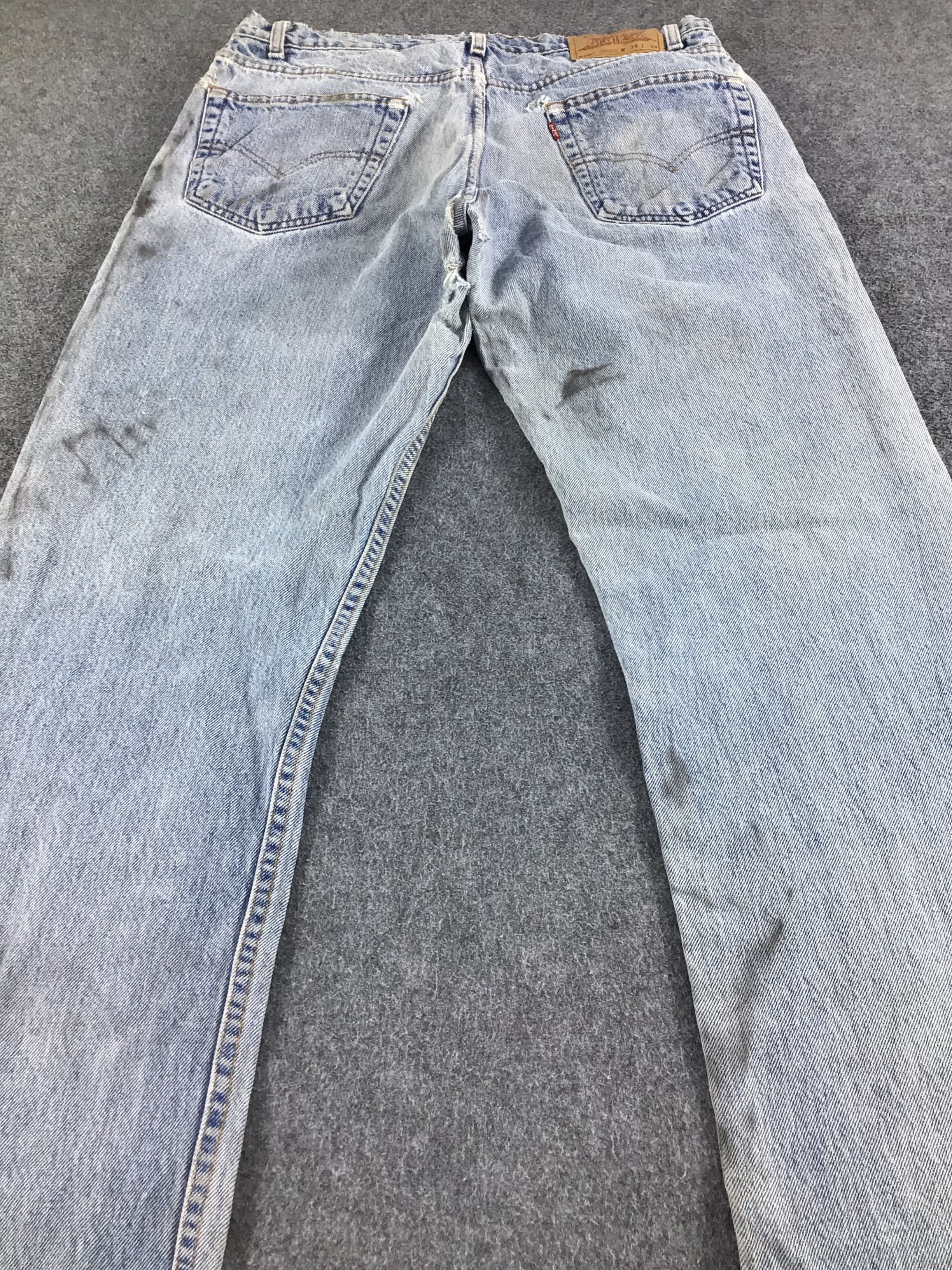 Levi's × Vintage Vintage 90s Levis 505 Jeans-JM735 Size US 34 / EU 50 - 4 Thumbnail