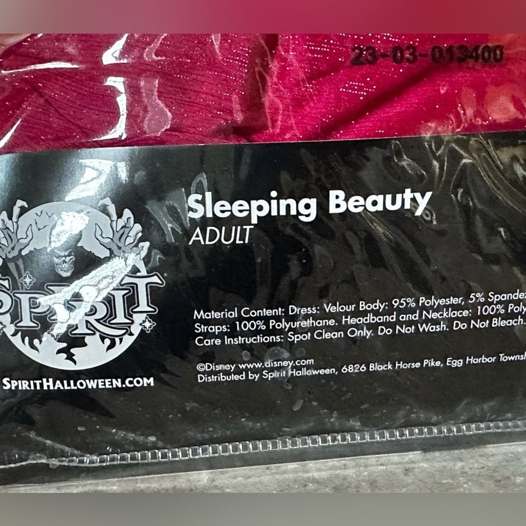 Disney Disney Princess SLEEPING BEAUTY Pink Adult Size L 12/14. Size ONE SIZE - 7 Thumbnail