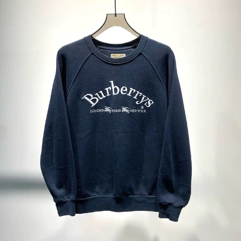 Burberry Burberry Black Cotton Men’s Sweatshirt Size US M / EU 48-50 / 2 - 1 Thumbnail