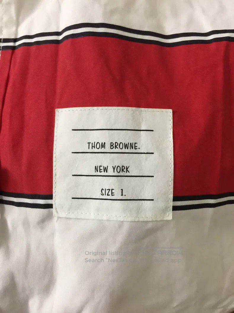 Thom Browne Thom Browne Shirt Size US S / EU 44-46 / 1 - 3 Thumbnail