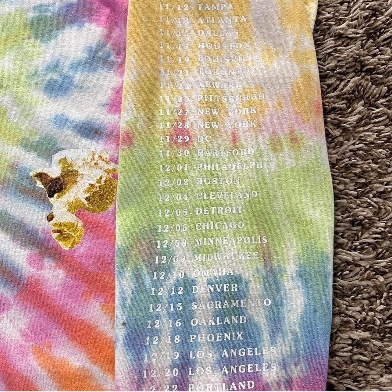 Travis Scott Travis Scott Wish You Were Here Long Sleeve Tye Dye Size US L / EU 52-54 / 3 - 4 Thumbnail