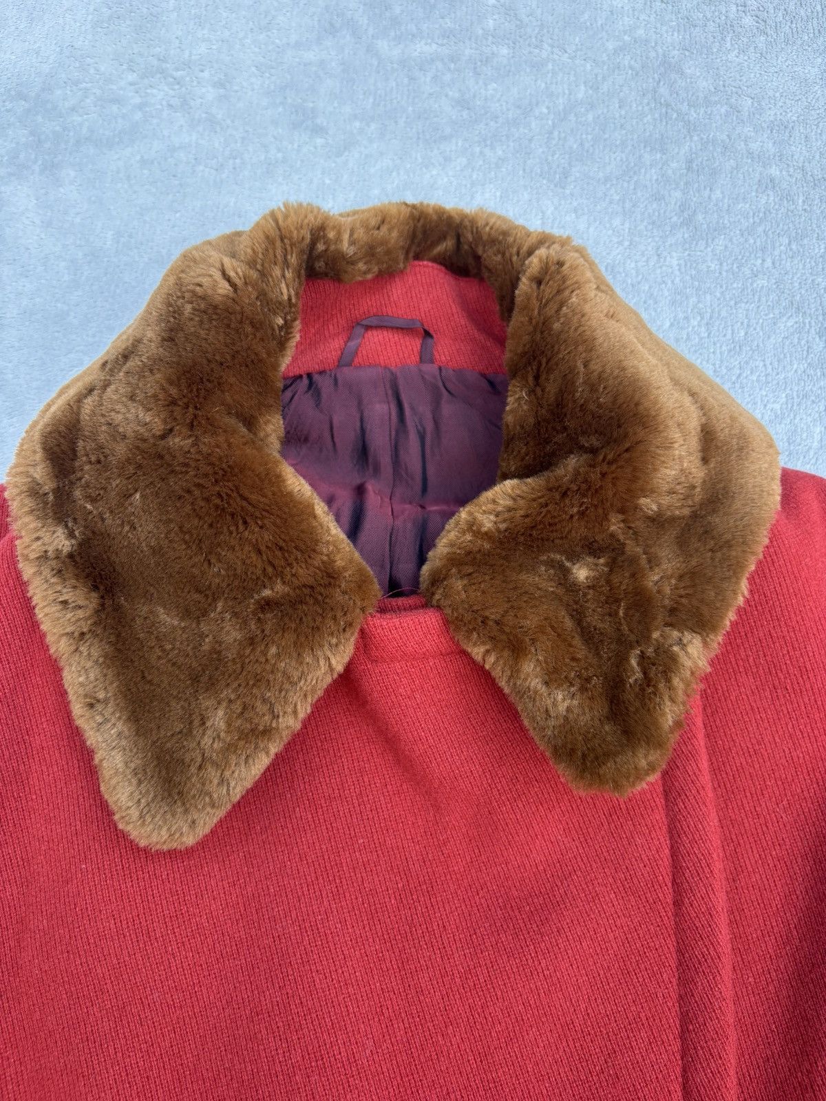 Romeo Gigli Archive 90s Romeo Gigli Double Breasted Faux Fur Coat Size M / US 6-8 / IT 42-44 - 14 Thumbnail