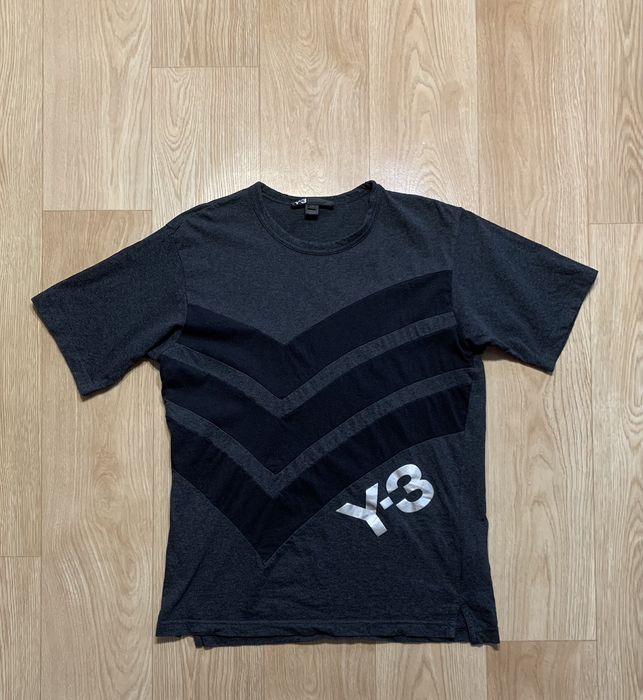 Vintage Y-3 Yohji Yamamoto x Adidas Big Logo T-Shirt | Grailed