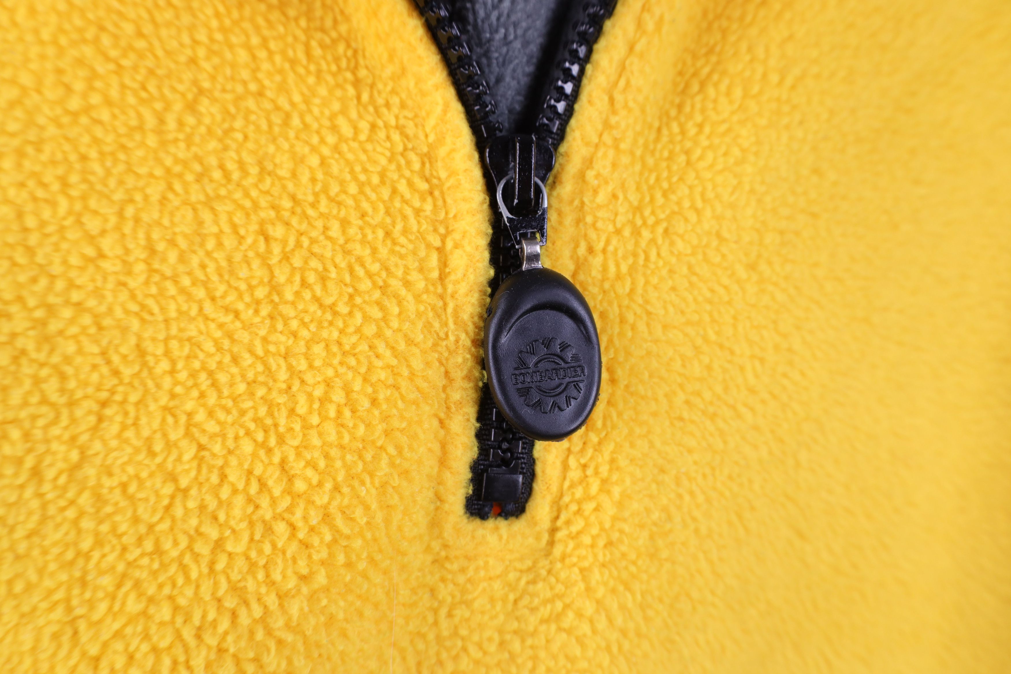 Vintage Vintage 90s Ski Doo Bombardier Half Zip Fleece Sweater Size US XL / EU 56 / 4 - 6 Thumbnail