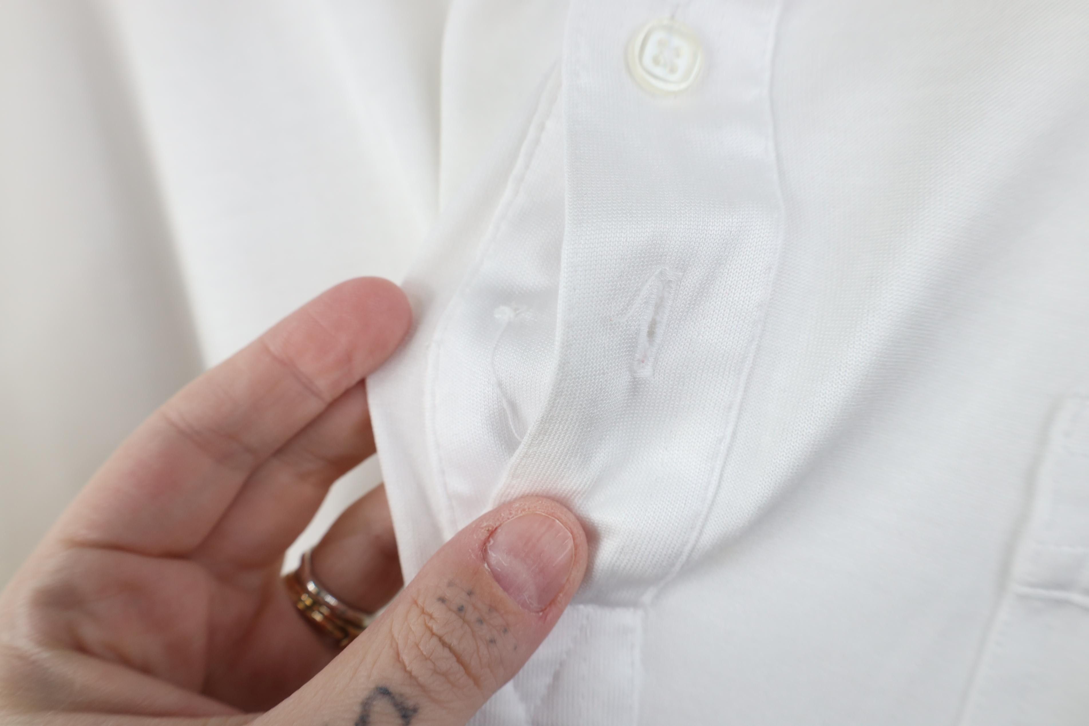 Vintage Vintage 90s Streetwear Knit Collared Golf Polo Shirt White Size US XL / EU 56 / 4 - 4 Thumbnail