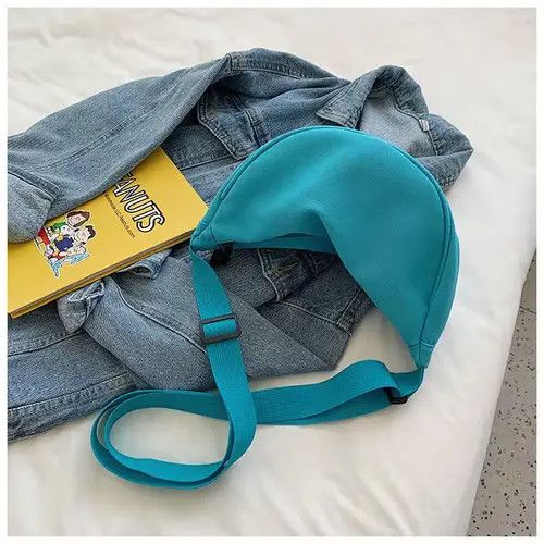 Other Crossbody Canvas Sling Bag New Korean Style Size ONE SIZE - 3 Thumbnail