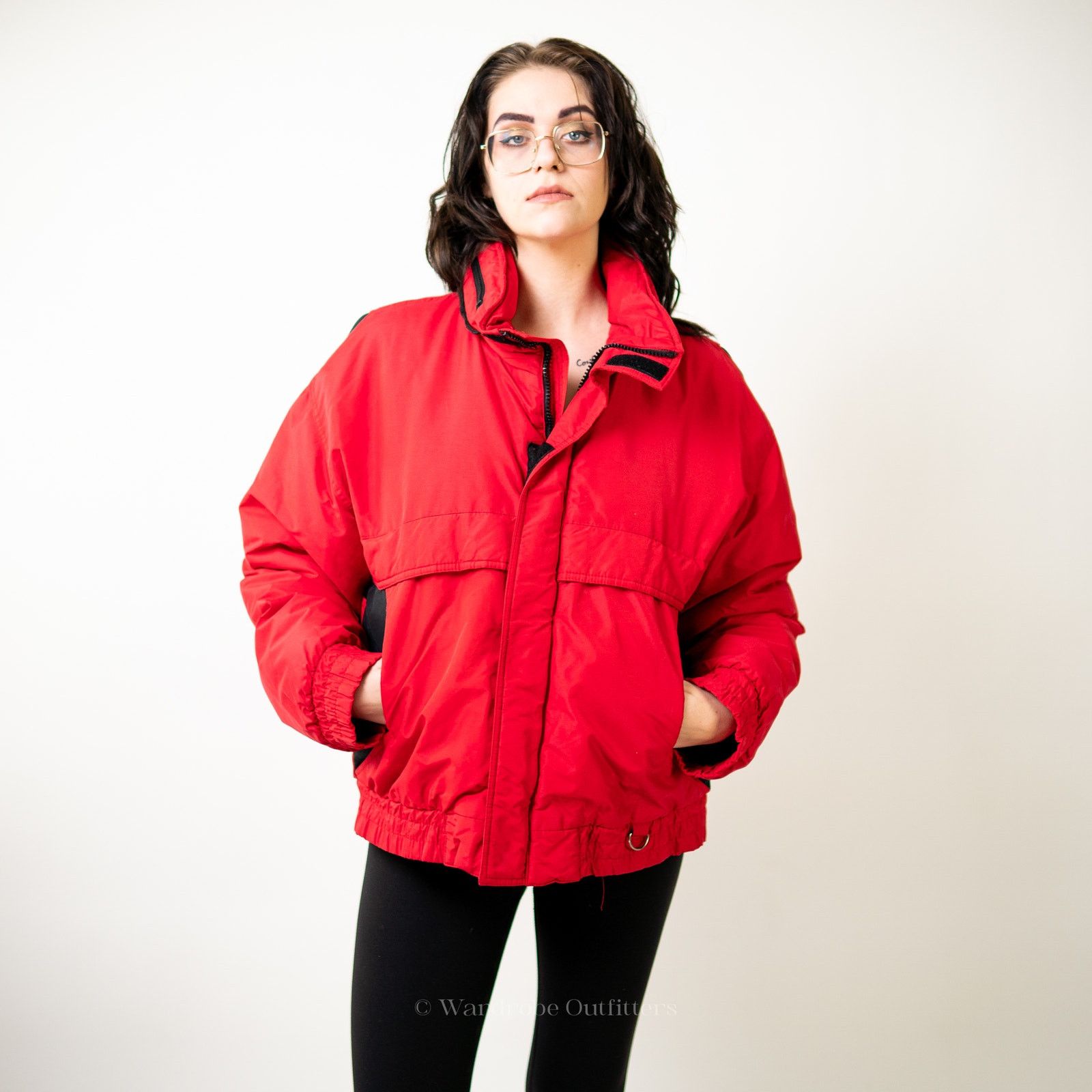 Other Vintage 90s Red Puffer Ski Jacket by [St. Moritz] - XL Size XL / US 12-14 / IT 48-50 - 2 Thumbnail