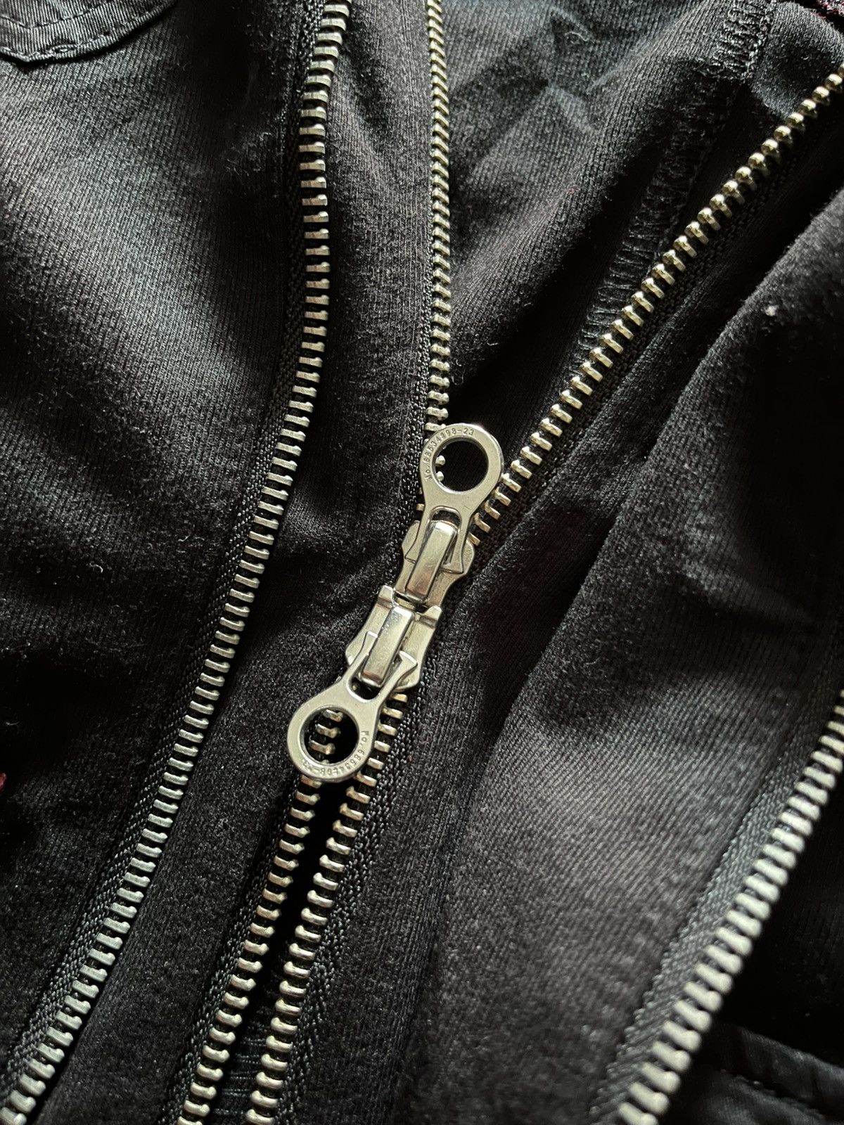 Le Grande Bleu (L.G.B.) Ceronias three layers multi zipper punk hoodie Size US M / EU 48-50 / 2 - 8 Thumbnail