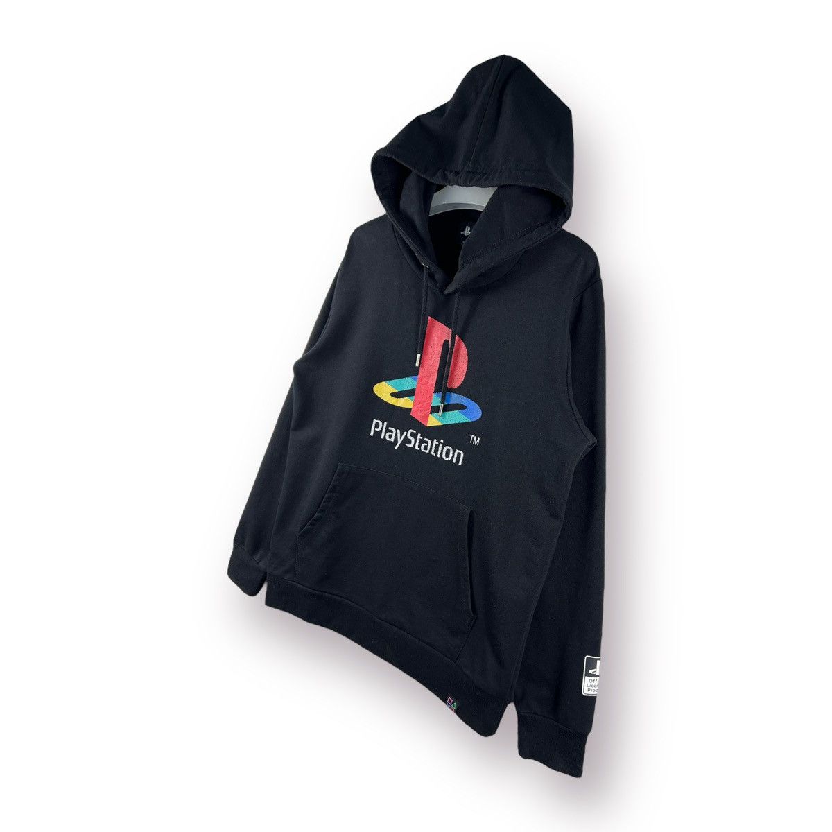Nintendo × Playstation 🌟 PLAYSTATION BIG LOGO Hoodie Black - L Size US M / EU 48-50 / 2 - 3 Thumbnail