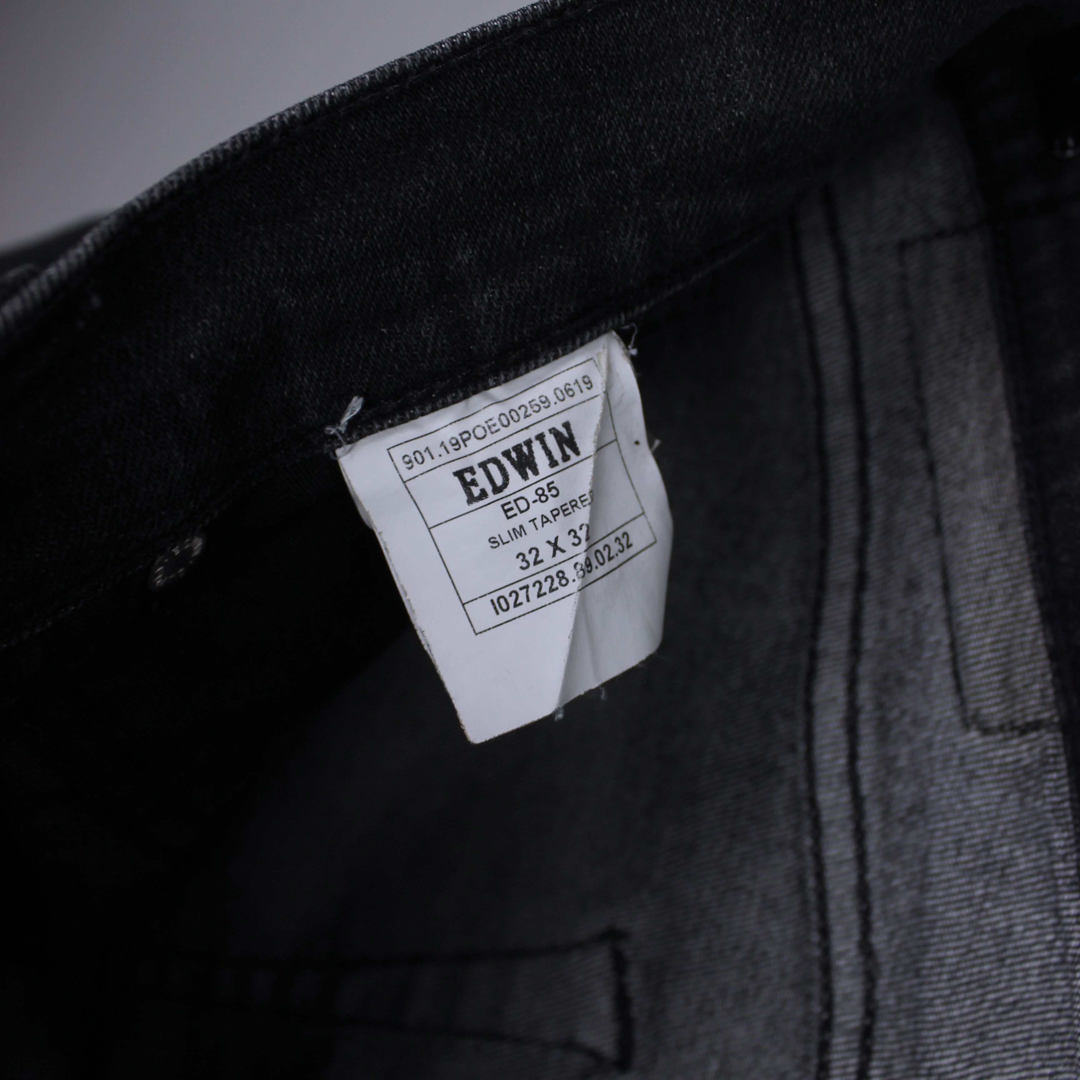 Edwin Edwin denim jeans slim teperi ED 85 32 32 dark gray Size US 32 / EU 48 - 7 Thumbnail