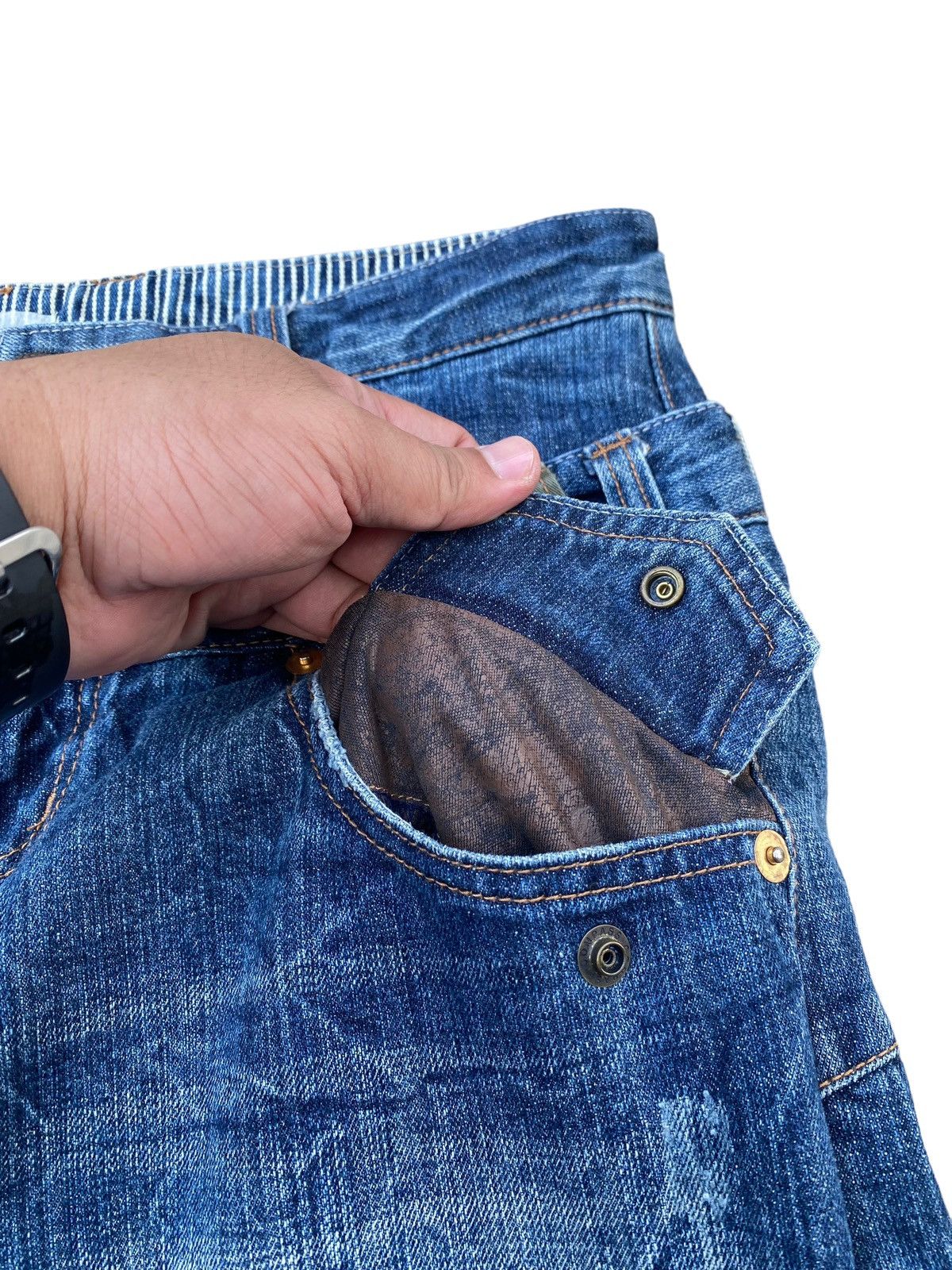 If Six Was Nine Vintage Unbrand Japan Double Waist Pant Size US 32 / EU 48 - 6 Thumbnail