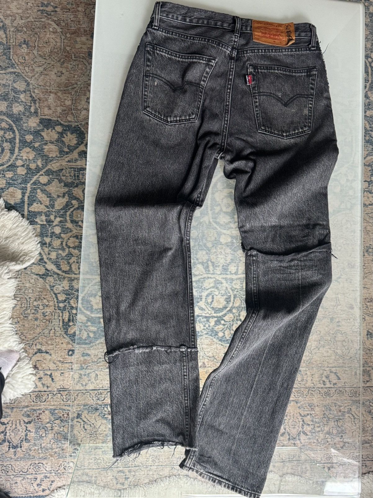 Vetements Vetements x Levi’s “615” Assymetrical Denim AW19 Size US 30 / EU 46 - 2 Thumbnail
