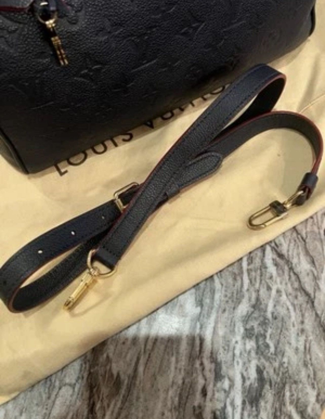 Louis Vuitton Louis Vuitton Speedy Bandouliere Empreinte Leather 30 Size ONE SIZE - 20 Thumbnail