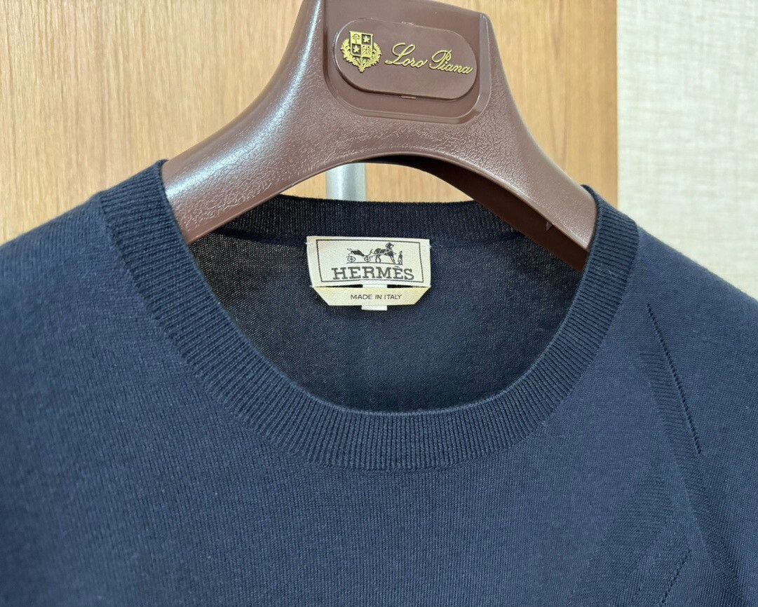Hermes Hermes Men’s Cashmere Knit Sweater Size US S / EU 44-46 / 1 - 3 Thumbnail