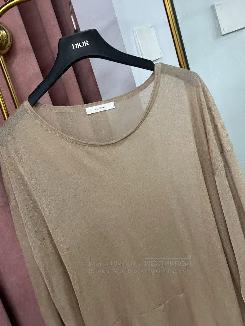 The Row The row Crew Neck Long Sleeve Top Size M / US 6-8 / IT 42-44 - 2 Thumbnail