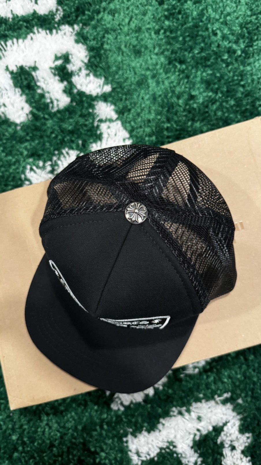Chrome Hearts Chrome Hearts Hollywood Trucker Hat Size ONE SIZE - 2 Thumbnail