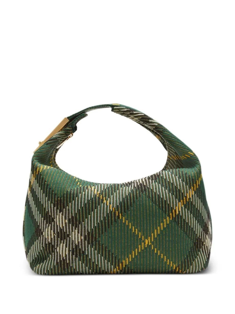 image of Burberry Medium Peg Duffle Bag in Green, Women's