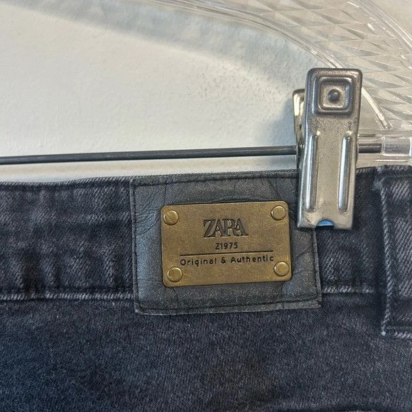 Zara Zara Black Skinny Jeans Size 34" / US 12 / IT 48 - 3 Thumbnail