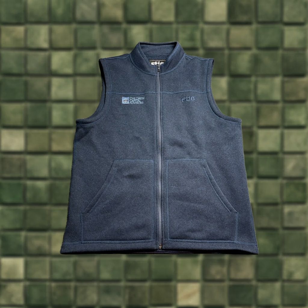 Vintage Stio Vest Mens L Blue Fleece Full Zip Outdoors Pockets Logo Size US L / EU 52-54 / 3 - 1 Thumbnail