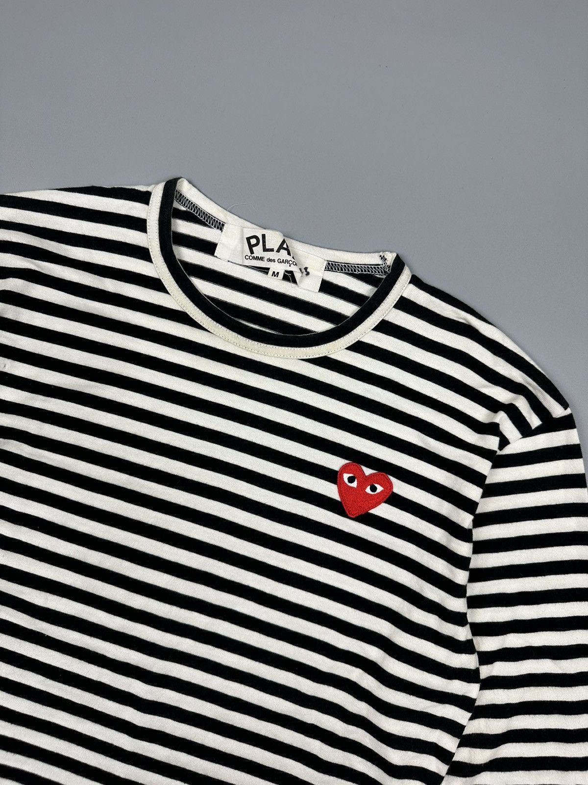 Comme des Garcons × Comme des Garcons PLAY Comme Des Garcons Play Stripes Size US M / EU 48-50 / 2 - 4 Thumbnail