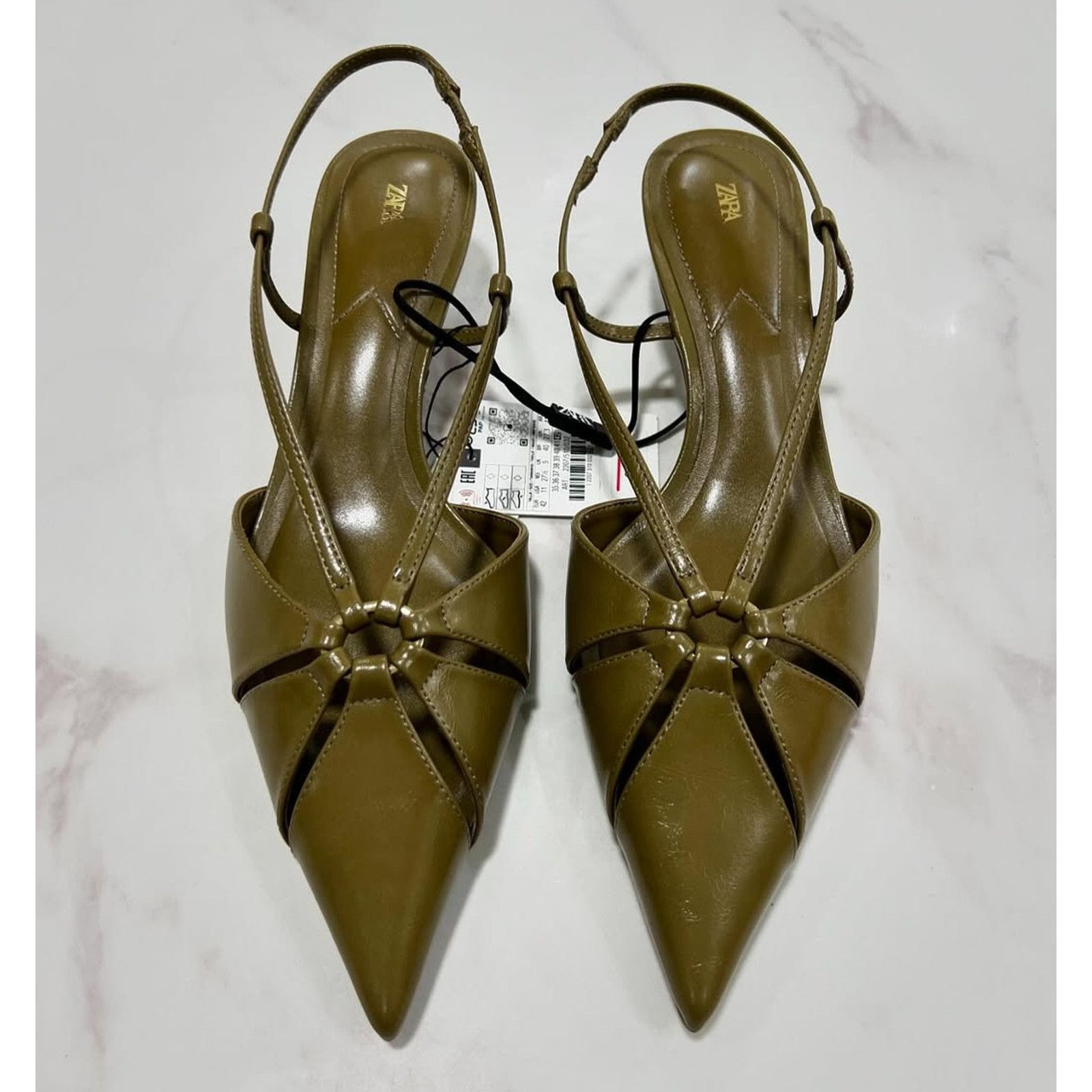 Zara ZARA Pointed Toe Heels NWT Size US 9 / IT 39 - 8 Thumbnail