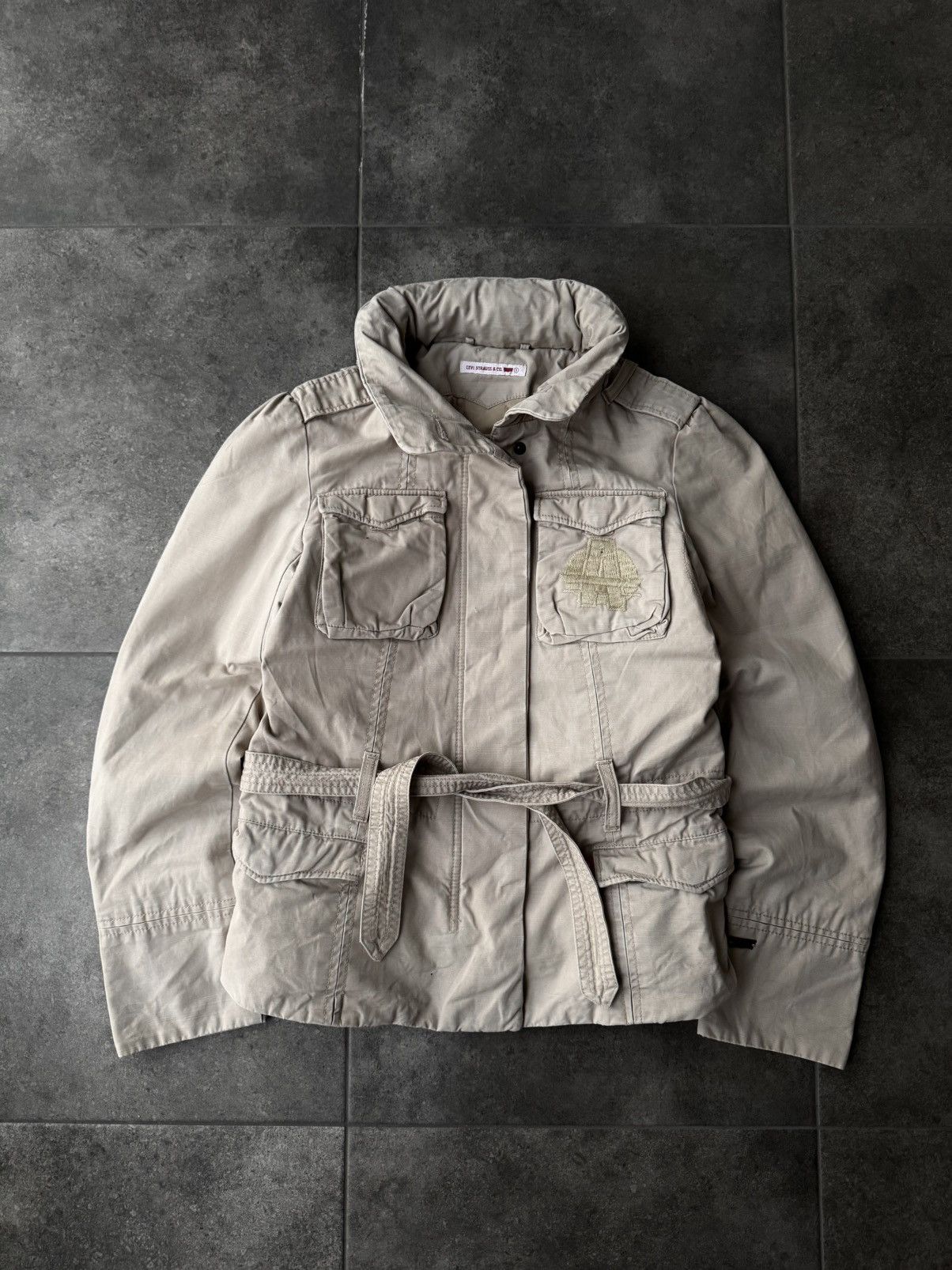 If Six Was Nine Vintage Levis Jacket Utility Style Avantgarde Y2K Size S / US 4 / IT 40 - 3 Thumbnail