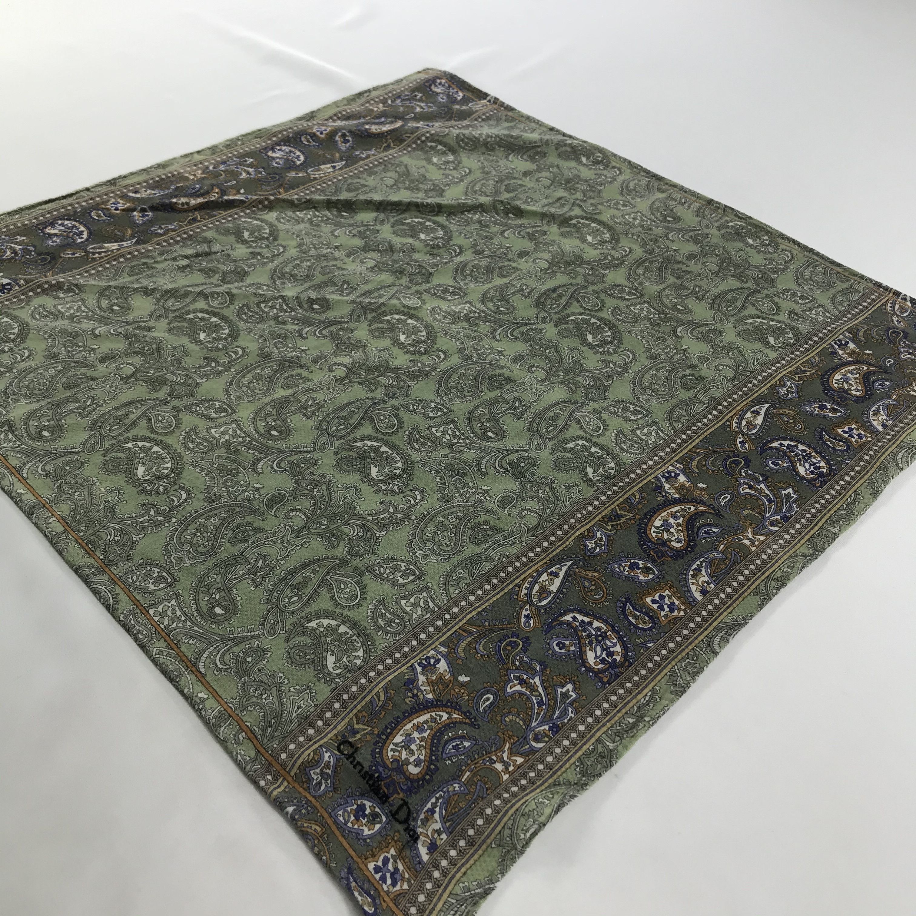 Vintage Christian Dior Bandana / Handkerchief / Neckerchief - S1756 Size ONE SIZE - 2 Thumbnail