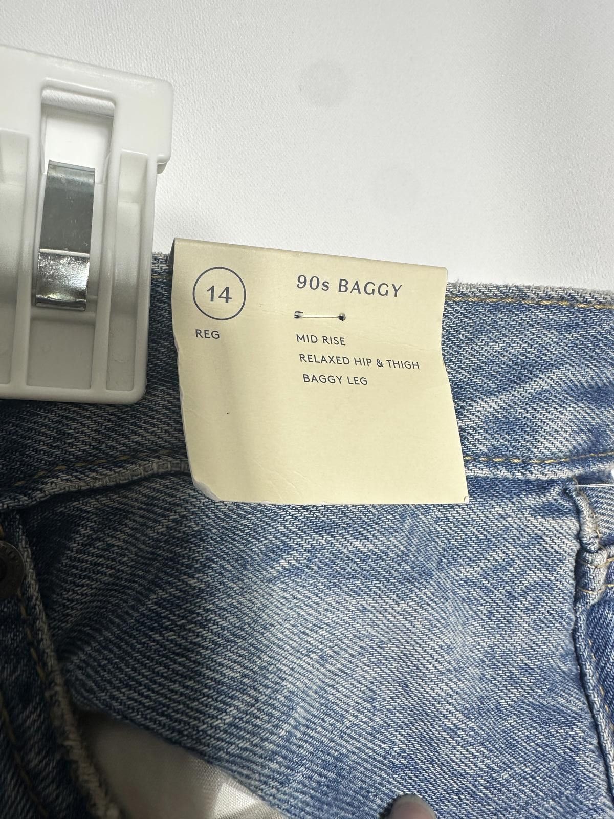 Other Universal Thread Women's Blue Baggy Jeans Size 14 Size 30" / US 8 / IT 44 - 5 Thumbnail