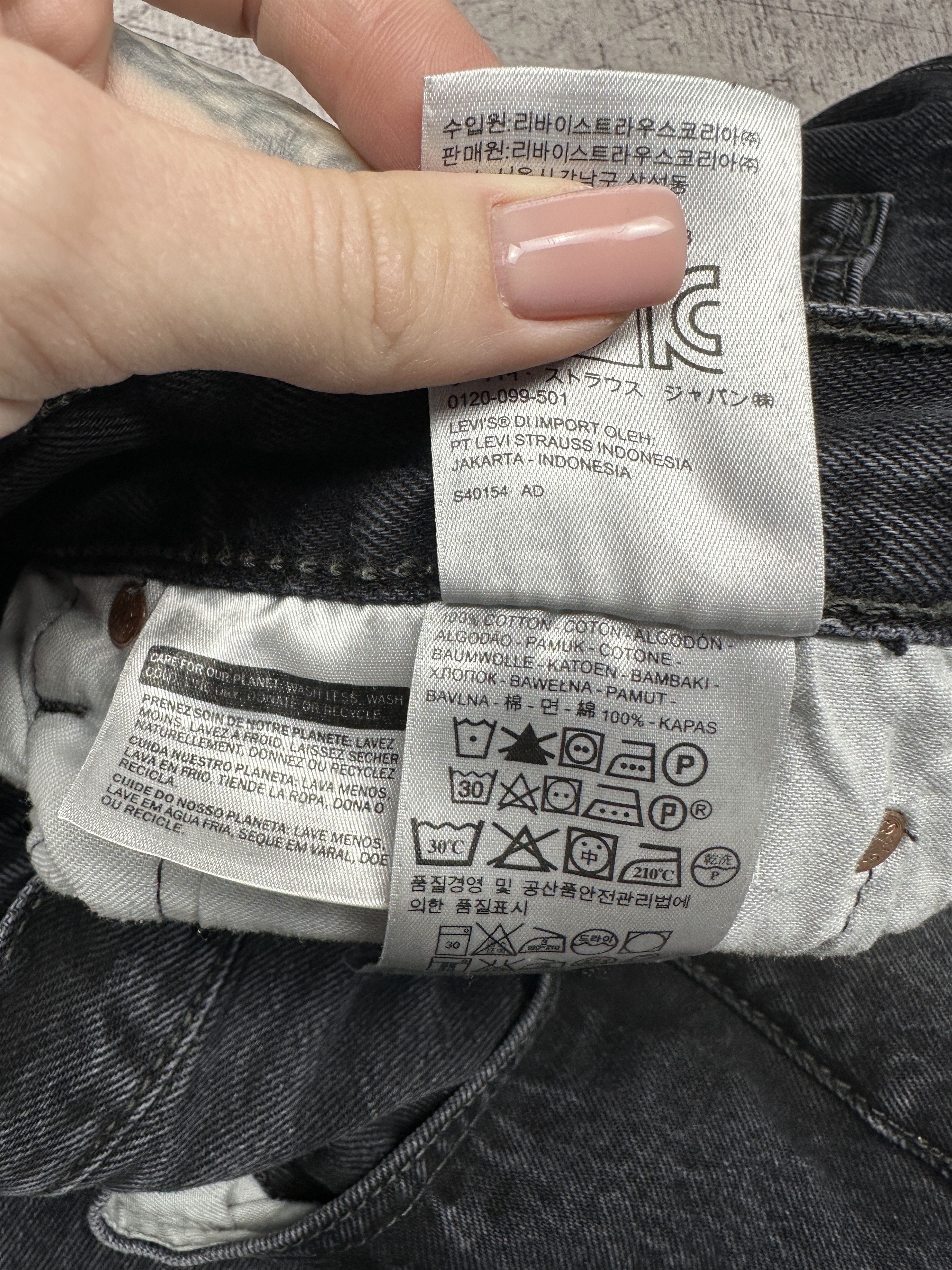 Levi's Levi's 501 Mens Denim Pants Jeans Size 36 x 34 Size US 36 / EU 52 - 10 Thumbnail