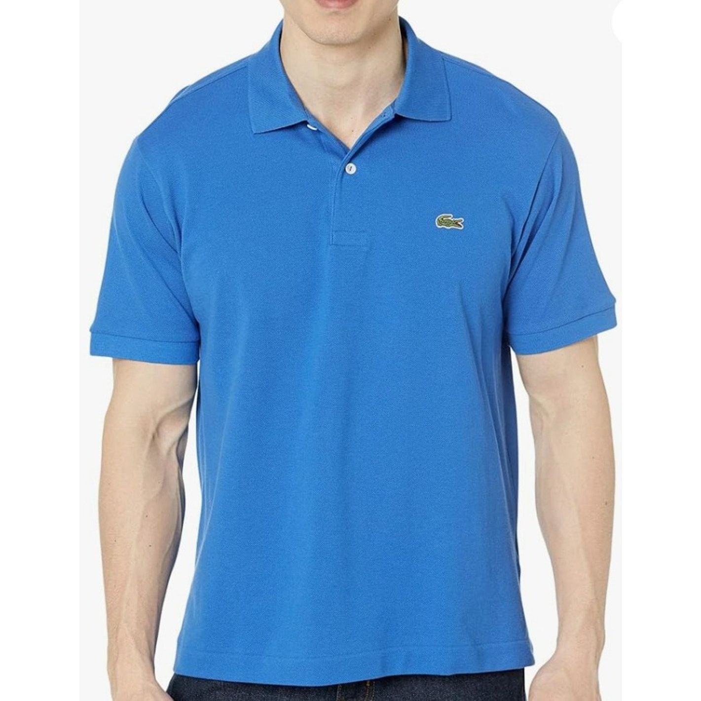 Lacoste Lacoste Mens Short Classic Chine L.1212 Polo Shirt Kingdom L Size US L / EU 52-54 / 3 - 1 Thumbnail