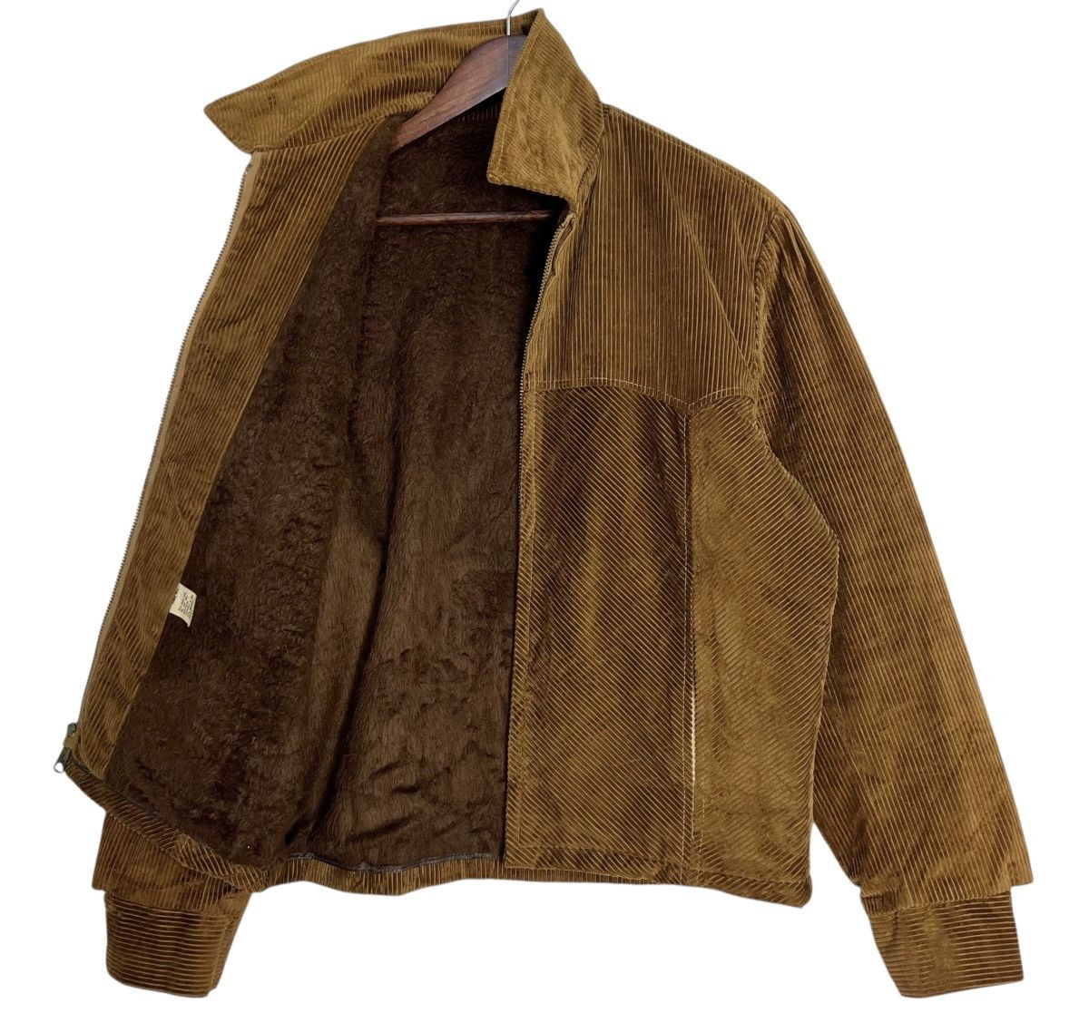 Vintage 80s Vintage Simco Zipper Sherpa Jacket Size US M / EU 48-50 / 2 - 3 Thumbnail